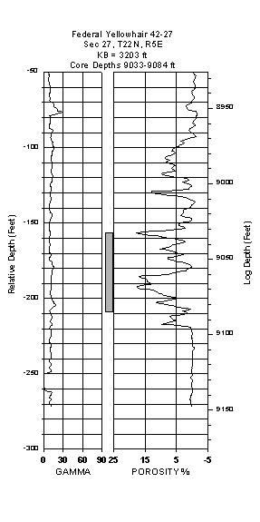 Log of Core Interval