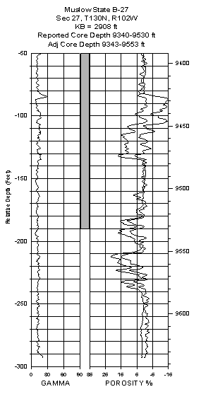Log of Red River C and D Zones